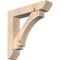 Ekena Millwork Imperial Slat Smooth Bracket w/ Offset Brace, Douglas Fir, 7 1/2"W x 36"D x 36"H BKT0806X36X36IMP06SDF - alternate 1